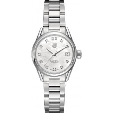 Tag Heuer Carrera Pearl & Diamond Dial Women's Luxury Watch WAR2414-BA0770 Tag Heuer Carrera Pearl & Diamond Dial Women's Luxury Watch WAR2414-BA0770
